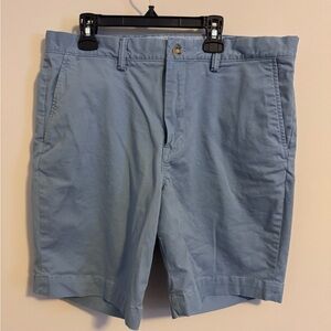 Polo by Ralph Lauren Sky Blue Flat Front Shorts